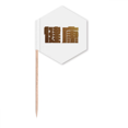 thumbnail image 1 of Encouragement Wealth Body Quality Value Toothpick Flags Cupcake Picks Party Celebration, 1 of 3