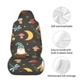 thumbnail image 3 of Lsque Gnome Insect Frog Pattern Car Seat Covers for Front Seats , Waterproof Seat Covers for Cars, Sporty Front Seat Covers,Car Seat Cover Protector Front Seats, 3 of 5