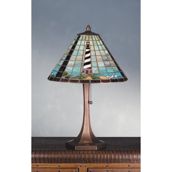 21"H The Lighthouse on Cape Hatteras Table Lamp