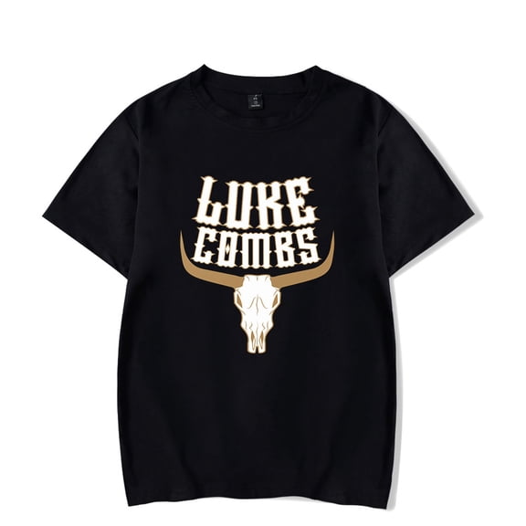 Luke Combs Merch T-Shirt New Fashion Crewneck Top T Shirts Women Men Country Music Top Tees