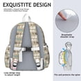 thumbnail image 5 of Paw Prints Backpack for School,Cute School Bag,Schoolbag with Adjustable Shoulder Straps & Padded Back,13.4"x11"x4.7", 5 of 6