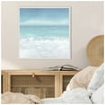 thumbnail image 2 of Amanti Art Tranquil Ocean Waves Beach II Framed Canvas Wall Art Print, 2 of 6