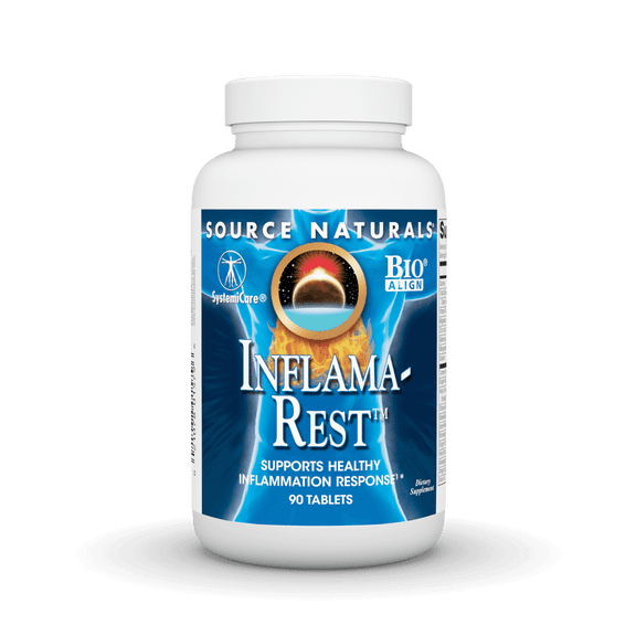 Source Naturals Inflama-Rest, Supports a Healthy Localized Immune Response, 90 Tablets