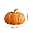 thumbnail image 2 of Estatua de calabaza de Halloween, jarrones de resina con forma de calabaza, adornos de calabaza para decoración del hogar, 2 of 5