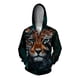 thumbnail image 4 of Sudadera con capucha con estampado de león y leopardo para hombre, ropa de moda para hombre, sudaderas con capucha cómodas y versátiles con tigre dominante, 4 of 5