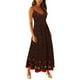thumbnail image 1 of Vestido Amonsee Con Estampado Floral Correa De Espagueti Suave Y Elegante Cintura Elástica A La Moda, 1 of 6
