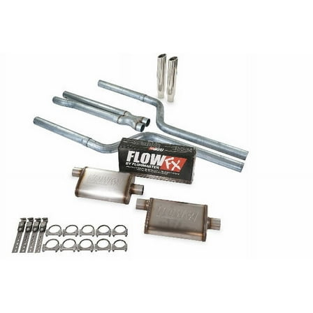 05-18 Chrysler 300 5.7L V8 2.5" Dual Exhaust Kit Flow FX RC Tip Rear Exit