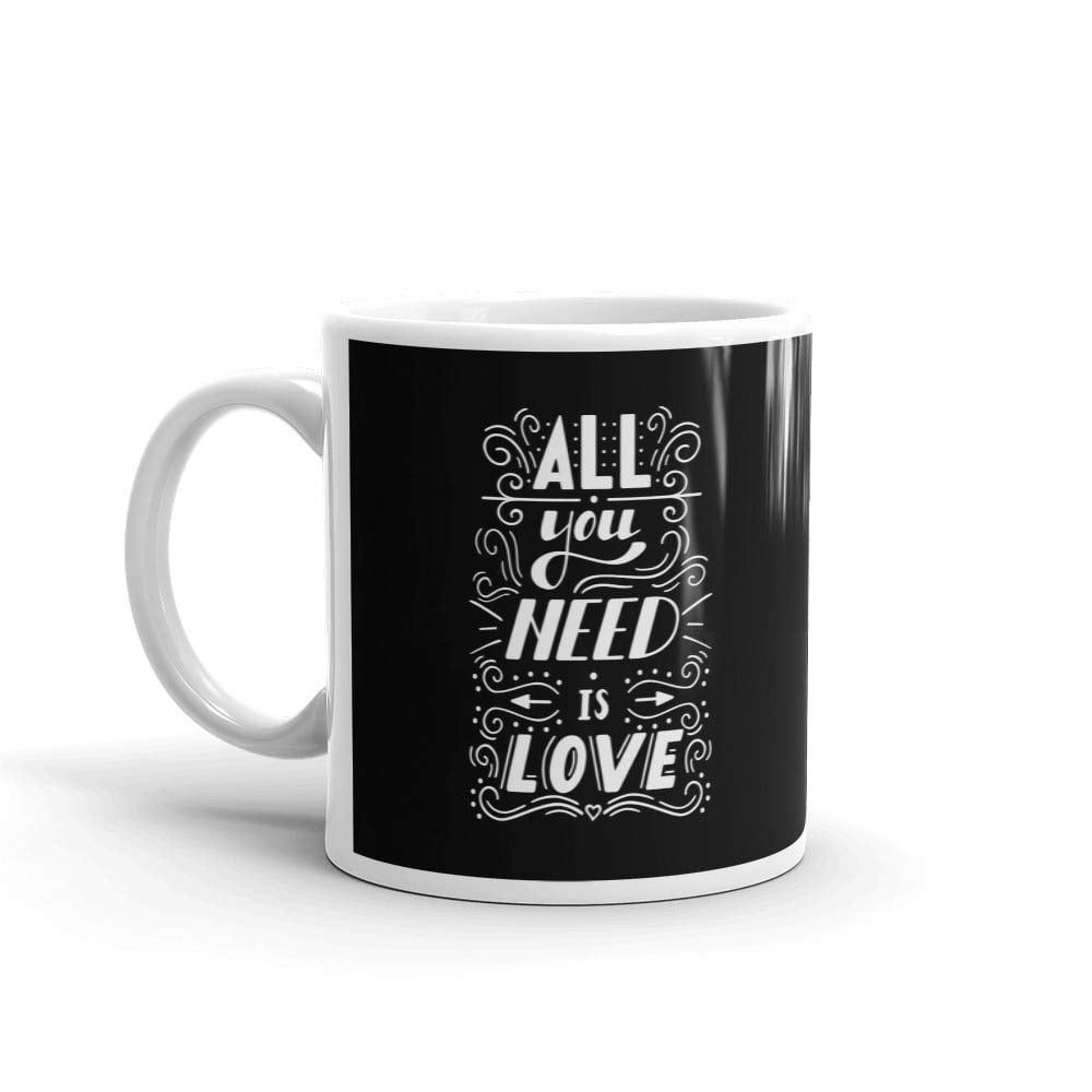 All You Need Is Love Ceramic Coffee Tea Mug Cup 