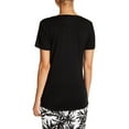 thumbnail image 2 of Onia Women's Zoe Short Sleeve Pocket Tee WKT01MRS Sz L Black, 2 of 2