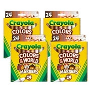 Crayola Crayola Colors of the World 24-Count Markers - Set of 4