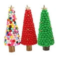 thumbnail image 4 of KYAIGUO Christmas Tabletop Decorations Felt Bells Christmas Tree Decorations Wooden Decorations for Fireplace Holiday Decorations, 4 of 8