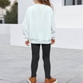 thumbnail image 5 of Curenmufel Girls Letter Print Set Graphic Crewneck Sweatshirt and Skinny Pants 3T 4T, 5 of 6