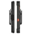 thumbnail image 4 of Xhy Google Pixel 8 Case with Belt Clip Holster Military Grade Heavy Duty Protection 3 in 1 Shockproof Armor Rugged Durable Detachable for Pixel 8 Phone - Black+Orange, 4 of 7