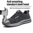 thumbnail image 3 of AUXDIQ Safety Trainers Men Women Steel Toe Cap Trainers Lightweight Work Shoes Comfy Industrial Sneakers Construction Work Boots, 3 of 5