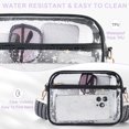 thumbnail image 6 of Clear Crossbody Bags for Women Trendy, Stadium approved Clear Purses Cross body bag for Concerts Sports, 6 of 6