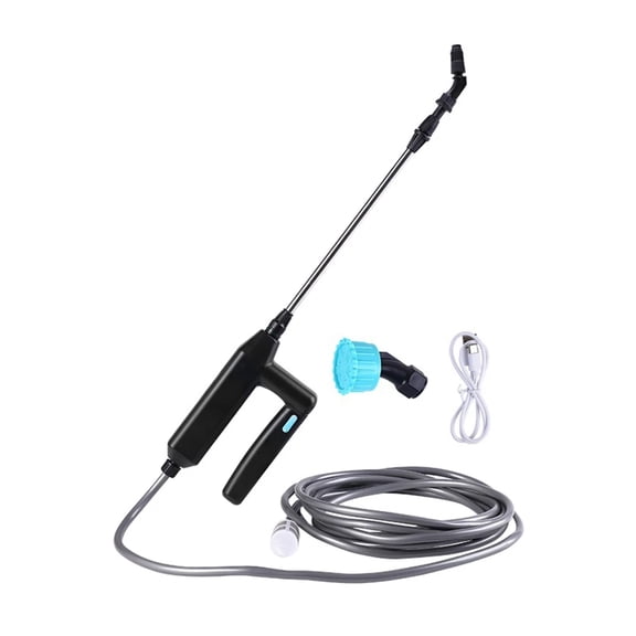 Garden Watering Spray Gun, Automatic Electric Sprayer Nozzle Sprinkler, Mister Irrigation Atomization High Pressure Car Washer