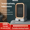 thumbnail image 6 of Vggrvlo Space Heater 1500W/750W Safe and Quiet Heater Fan with Heating and Fan Modes 11.5ft/s Portable Electric Heaters for Office Desk, 6 of 8