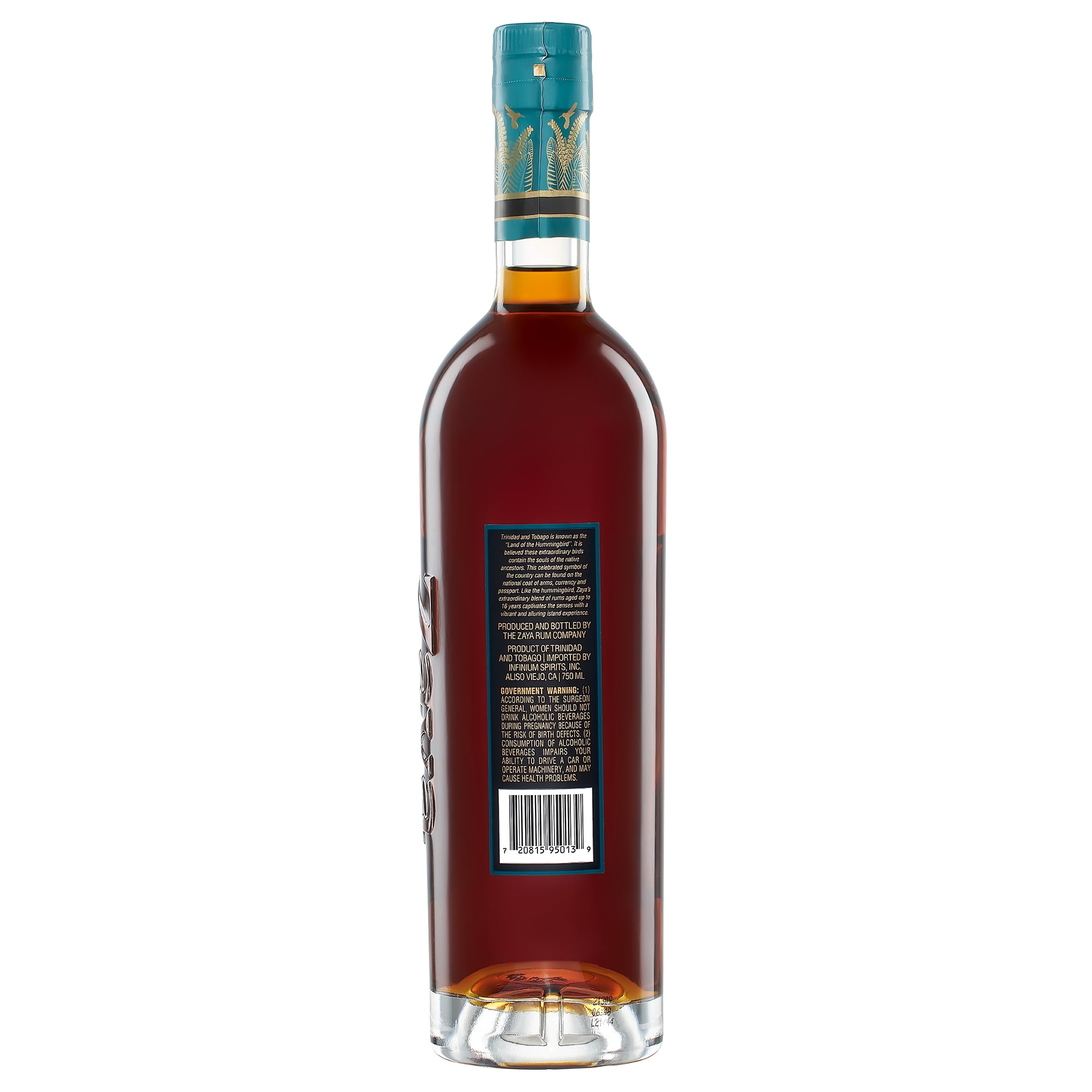 Zaya Gran Reserva 16 Yr, 750 ml Bottle, 40% ABV - Walmart.com
