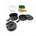 thumbnail image 1 of Eigraketly Olla para acampar, utensilios de cocina de pesca de aleación de aluminio, portátil, lavable, para Picnic, freír, juego de cuencos, Kits de desorden para acampar, 1 of 6