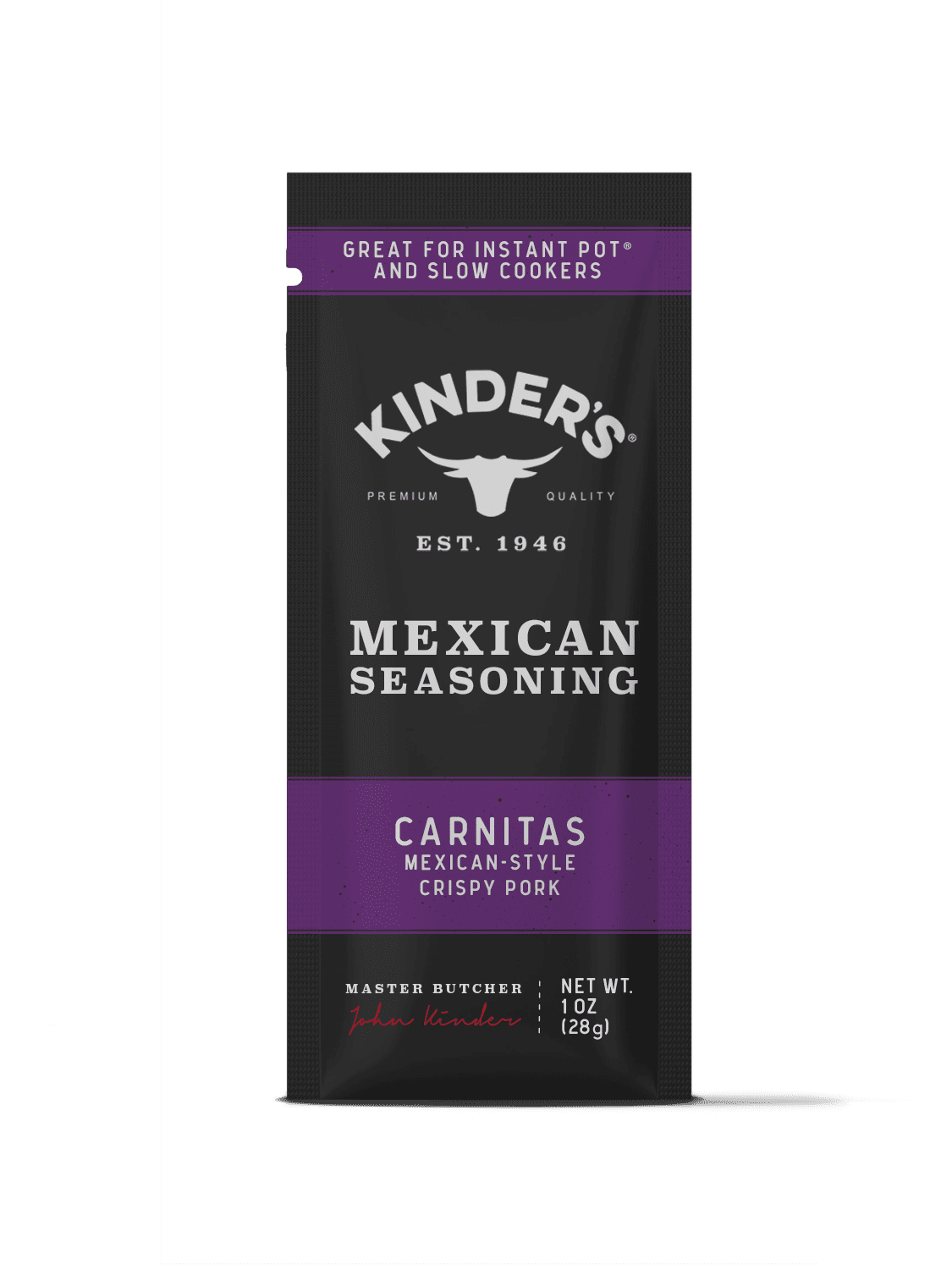 Kinder's Carnitas Mexican Seasoning & Spice Mix, 1 oz