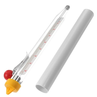 1 Set of Deep Fry Thermometer Professional Glass Candy Thermometer Cooking Supply