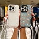 thumbnail image 2 of Luxury Neck Shoulder Strap Phone Case For iPhone 11 12 13 14 15 Pro Max Plus Crossbody Necklace Lanyard Cord Back Cover, 2 of 5