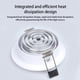thumbnail image 4 of Bearachild Foco empotrable de aluminio para sala de estar, 220V, 3W, alto brillo, para oficina, ajustable, 6000-6300K Iluminación y accesorios Blanco, 4 of 6