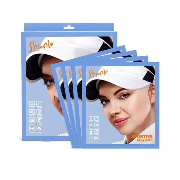 Mascarilla facial CUTIE MANGO Sportive Mela con protección UV, 4 unidades