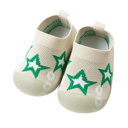 

NIUREDLTD Toddler Kids Baby Boys Girls Shoes First Walkers Socks Shoes Antislip Shoes Prewalker Sneaker Size 24