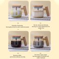 thumbnail image 7 of Self Stirring Mug, Electric Mixing Cup, Self Stirring Coffee Mug 400ML High Borosilicate Glass Mixing Coffee Mug Rotating Home Office Travel Stirring Cup Suitable for Coffee/Milk/Protein Powder, 7 of 7