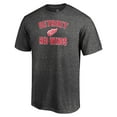 thumbnail image 2 of Men's Charcoal Detroit Red Wings Victory Arch Team T-Shirt, 2 of 3