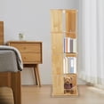 thumbnail image 2 of Shangmakel Rotating Bookshelf, 360° Revolving Bookcase, Display Book Shelf, 2 of 13