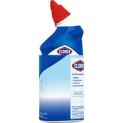 Clorox Toilet Bowl Cleaner with Bleach, Rain Clean - 24 Ounces, 3 Pack