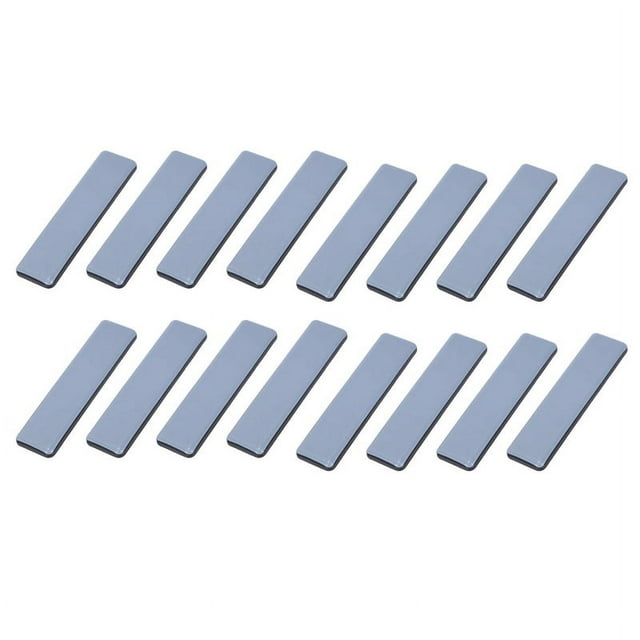 Deslizadores de Muebles de 16 Piezas, Deslizadores de Muebles Rectangulares de 25 mm x 100 mm