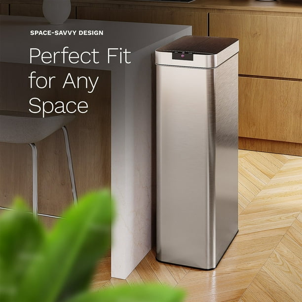 hOmeLabs Smart Large Touchless Electric Dual Motor Trash Can - 21