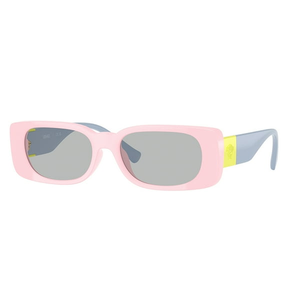 Versace VK 4003U Plastic Unisex Rectangle Sunglasses Full Pink 47mm Child
