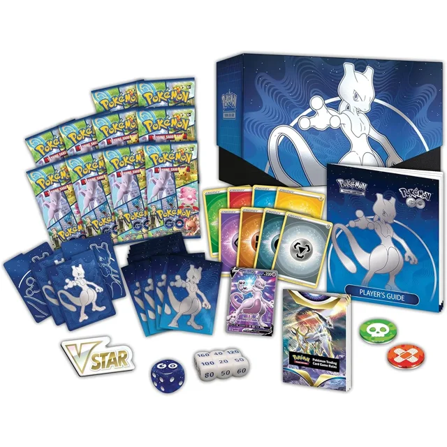 Original Pokémon TCG Trading Card Game Elite Trainer Box Scarlet Violet Paldea Evolved GO Mewtwo Collectible Child Toys