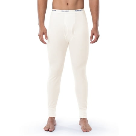 Fruit of the Loom Men's Thermal Waffle Underwear Bottom, Sizes S-5XL