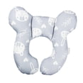 thumbnail image 4 of Almohada para el cuello del bebé,Almohada de apoyo para el cuello del bebé Reposacabezas en forma de U,Almohada de viaje para bebé con soporte para el cuello para recién nacidos y Oso gris, 4 of 9