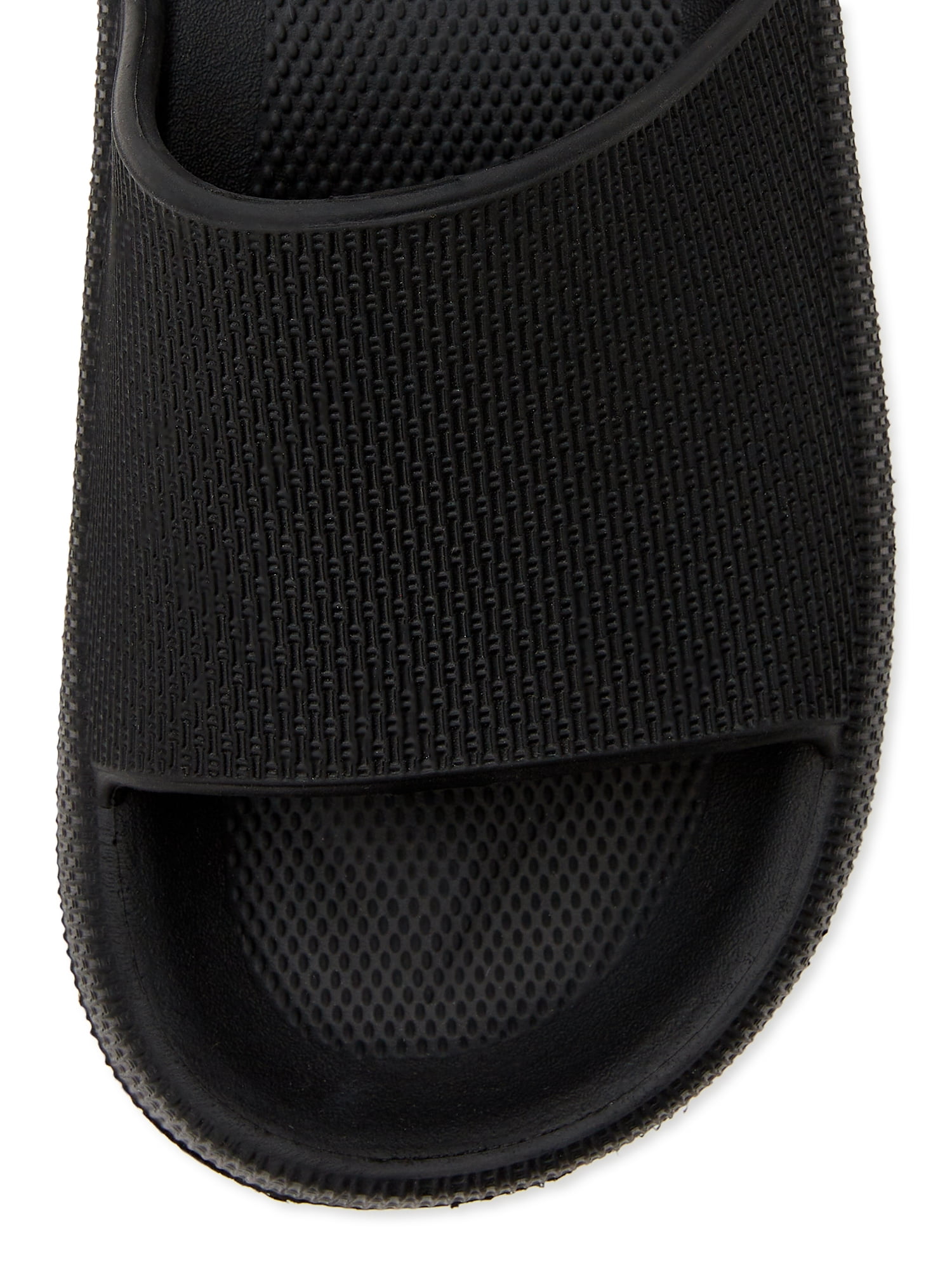 No Boundaries Women√¢¬Ä¬ôs Lightweight Quick Dry Slip On Sandal, Black, 6