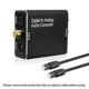 thumbnail image 4 of Digital To Analog Audio Converter,dac Digital Spdif Optical To Analog L/r Rca & 3.5mm Aux Stereo Au, 4 of 5