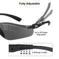 thumbnail image 4 of Xaegistac Shooting Glasses Anti-fog Shooting Range Eye Protection, Adjustable Safety Glasses with Zipper Hard Case, 4 of 8