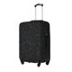 thumbnail image 1 of Balery Black Glitter Funda de equipaje, fundas para maletas, elástica, lavable, protector de maletas, compatible con maletas de 18 a 32 pulgadas-X-Large, 1 of 7