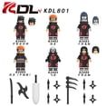 thumbnail image 4 of Minifiguras lego Anime Naruto Akatsuki Itachi sasuke Bloques De Construcción Juguetes Para Niños, 4 of 4