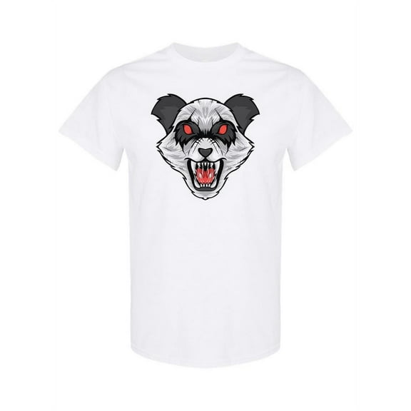 Angry Evil Panda T-Shirt Men -Image by Shutterstock, Male XX-Large
