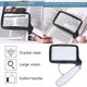thumbnail image 3 of Lupa plegable de mano 5 LED, 2 modos de atenuación, lectura de aumento 2x, 3 of 4