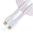 thumbnail image 1 of SatelliteSale Mini DisplayPort to Mini DisplayPort DP Cable Mâle à Mâle Fil Universel PVC Cordon Blanc 6 Pieds, 1 of 6