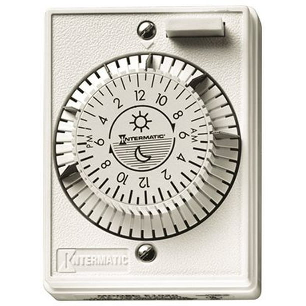 Intermatic Mechanical Timer 24 Hour InWall HeavyDuty