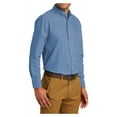 thumbnail image 4 of Mafoose Long Sleeve Button Down Collared Pockets Stretchy Button-Up Shirt (Men's) 1 Pack Faded Blue XS, 4 of 7