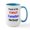 White/Blue Inside, variant on CafePress - French Canadian Heritage - 15 oz Ceramic Large Mug